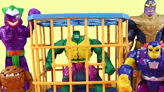 Hulk Smash Vs The Joker  Superhero Adventure With Batman [upl. by Skyla]