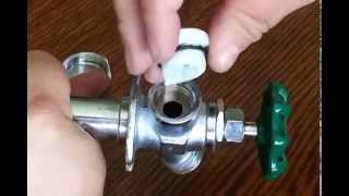 How to fix antisiphon valve on outdoor faucet [upl. by Edmon]