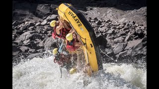 ZAMBEZI RIVER RAFTING ONE OF THE BEST IN THE WORLD [upl. by Finnie400]