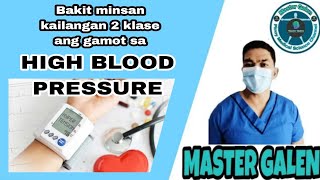 IBAT IBANG GAMOT SA HIGH BLOOD PRESSURE [upl. by Livy30]