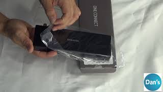 SAMSUNG BN9117814W ONE CONNECT TV Jackpack Unboxing amp Review [upl. by Florin931]