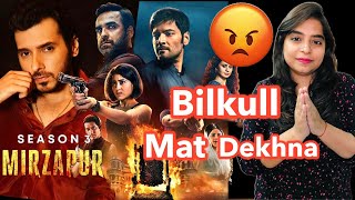 Mirzapur Season 3 Teaser Trailer REVIEW  Deeksha Sharma [upl. by Alyahsat]