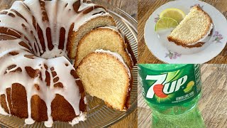 Old School 7UP Pound Cake  7UP Pound Cake Recipe From Scratch  Ellen’s ChristKwan Series 🍋 [upl. by Tindall]