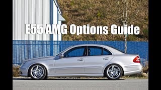 E55 AMG Options Guide 4K [upl. by Oriaj]