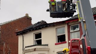 Shazron Guest House Fire in Blackpool Aftermath 🔥🏨 [upl. by Emina]