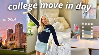 COLLEGE MOVEIN VLOG at UCLA  dorm tour [upl. by Zed]