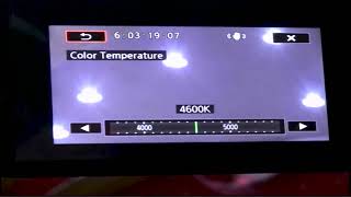 How to Set Canon XA11 White balance [upl. by Zolnay]