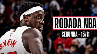 Paskal Siakam lidera a VIRADA dos Raptors  Rodada NBA 1311 [upl. by Assyram]