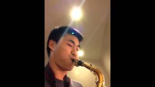 Final Fantasy VII Aeris Theme Alto Saxophone [upl. by Jonette]