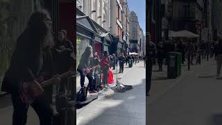 Grafton street Dublin Ireland  Amazing Busker [upl. by Eical]