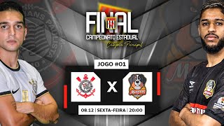 FINAL DO ESTADUAL DE FUTSAL  CORINTHIANS X MAGUNUS FUTSAL  JOGO DE IDA [upl. by Verdie]