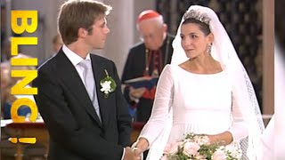 Un mariage princier  Clotilde et Emmanuel unissent leur destin devant lItalie [upl. by Einapets]