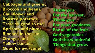 Harvest Samba Cabbages and Greens with lyrics for congregations [upl. by Ahsiuq730]