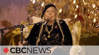 Joni Mitchell performs at Grammys 50 years after 1st win [upl. by Sofko724]