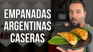 ¡Cómo hacer Empanadas Argentinas Caseras  Receta Fácil [upl. by Brian]