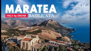 MARATEA Monte San Biagio Basilicata Italy Christ the Redeemer  4K drone footage [upl. by Dat166]