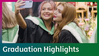 Spring 2023 Graduation Highlights  University of Stirling [upl. by Anwahsit]