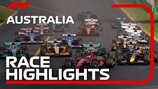 Race Highlights  2022 Australian Grand Prix [upl. by Ecidna]