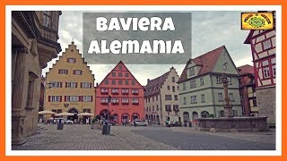 Qué ver en BAVIERA en 5 minutos La región mas bonita y mágica de Alemania  Munich Rothenburg [upl. by Ellehcir]