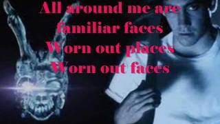 DONNIE DARKO SOUNDTRACK Mad World Gary Jules  Lyrics [upl. by Enaywd]