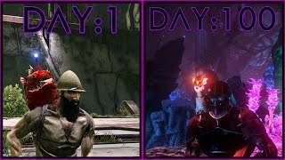 Can I Survive 100 Days In Ark Survival Evolved Aberration [upl. by Decato]