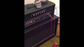 Naylor Duel 60 boutique Amp Test [upl. by Eirelam418]