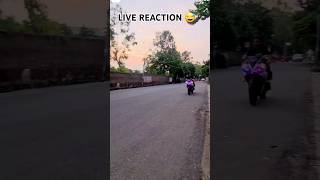 HYPER RIDER 🤣 CHEK REACTION 😉bikelife mtb cycling motorcycle biker ride ciclismo bicycle [upl. by Mcarthur]