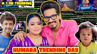 Humara Trending Day 🥳🫶  Bharti Singh  Haarsh Limbachiyaa  Golla [upl. by Hyacinthie]