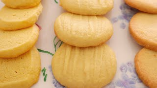 3 Ingredient Butter Cookies Recipe  Easy Ways with One Dough [upl. by Sarah63]