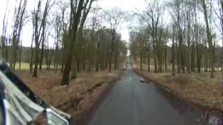 A Ride Along Grand Avenue in Savernake Forest Near Marlborough [upl. by Sitrik196]