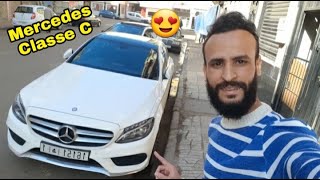 مراجعة و قيادة مرسيدس كلاس سي سيارة فخمة و أنيقة MERCEDES CLASSE C 220d REVIEW MAROC [upl. by Koren]