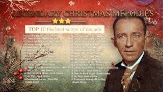 Old Christmas Songs From the 1930s  60s🎁 Bing Crosby Ella Fitzgerald Nat King Cole Frank Sinatra [upl. by Motteo]