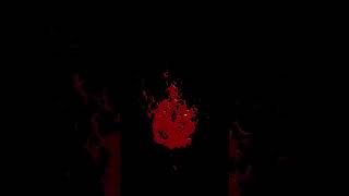 Black Screen Blood effects with ACTION MUSIC Black screen blood splatter shortvideo [upl. by Pierrette]