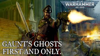 Gaunts Ghosts First and Only  Warhammer 40k  Full movie 2024 [upl. by Llirred]