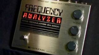 Electro Harmonix Frequency Analyzer Pedal [upl. by Verene]