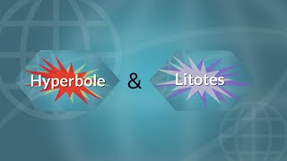 Hyperbole and litotes  Hyperbole and litotes explained with examples Hyperbole Litotes [upl. by Keon479]