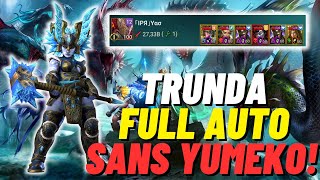 TEAM TRUNDA FULL AUTO AVEC LADY IRETH  RAID SHADOW LEGENDS [upl. by Tutt]