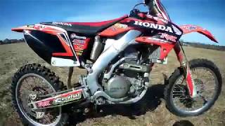 Honda CRF 250 R ДВУСТВОЛКА  Обзор  Покатушка  Кросс или Эндуро [upl. by Westmoreland391]