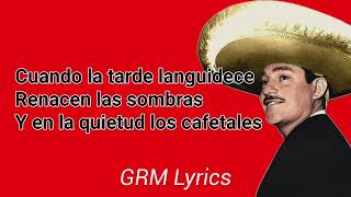 Javier Solís  Moliendo café Lyrics [upl. by Inuat]