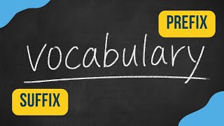 English Vocabulary Root Words Prefix and Suffix Vocabulary Best Trick [upl. by Tnairb]