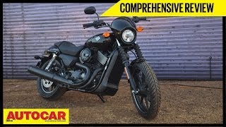 Harley Davidson Street 750  Comprehensive Review  Autocar India [upl. by Eissolf356]