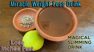 Lost Belly fat in 1 week with this 1 ingredient Cumin Seeds Water  Jeera Water for Weight Loss [upl. by Etteyniv594]