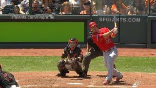 Trout lines a solo homer in the 4th [upl. by Torrey]