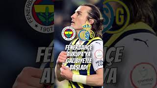 Fenerbahçe Galibiyetle Başladı Fenerbahçe 21 Union Saint Gilloise [upl. by Ahsimin660]