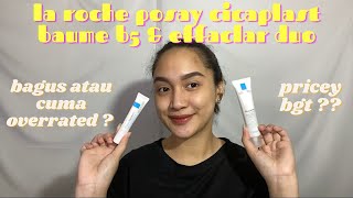 LA ROCHE POSAY CICAPLAST BAUME B5 amp EFFACLAR DUO  OVER RATED ATAU BENERAN BAGUS [upl. by Yerac]