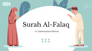 Day 3 AlFalaq  Quran Memorization Project [upl. by Elleneg]