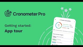 Welcome To Cronometer Pro Beginners App Tour [upl. by Claudianus865]