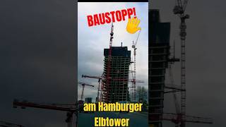 Insolvenz am Hamburger Elbtower BAUSTOPP Investor Signa insolvent construction [upl. by Ahnavas]