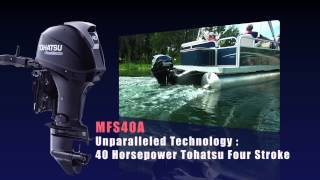 Tohatsu  new 40 hp 4 stroke [upl. by Aneehsyt]