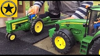 BRUDER meets ERTL John Deere 720 played by Jack 3 [upl. by Zertnom]